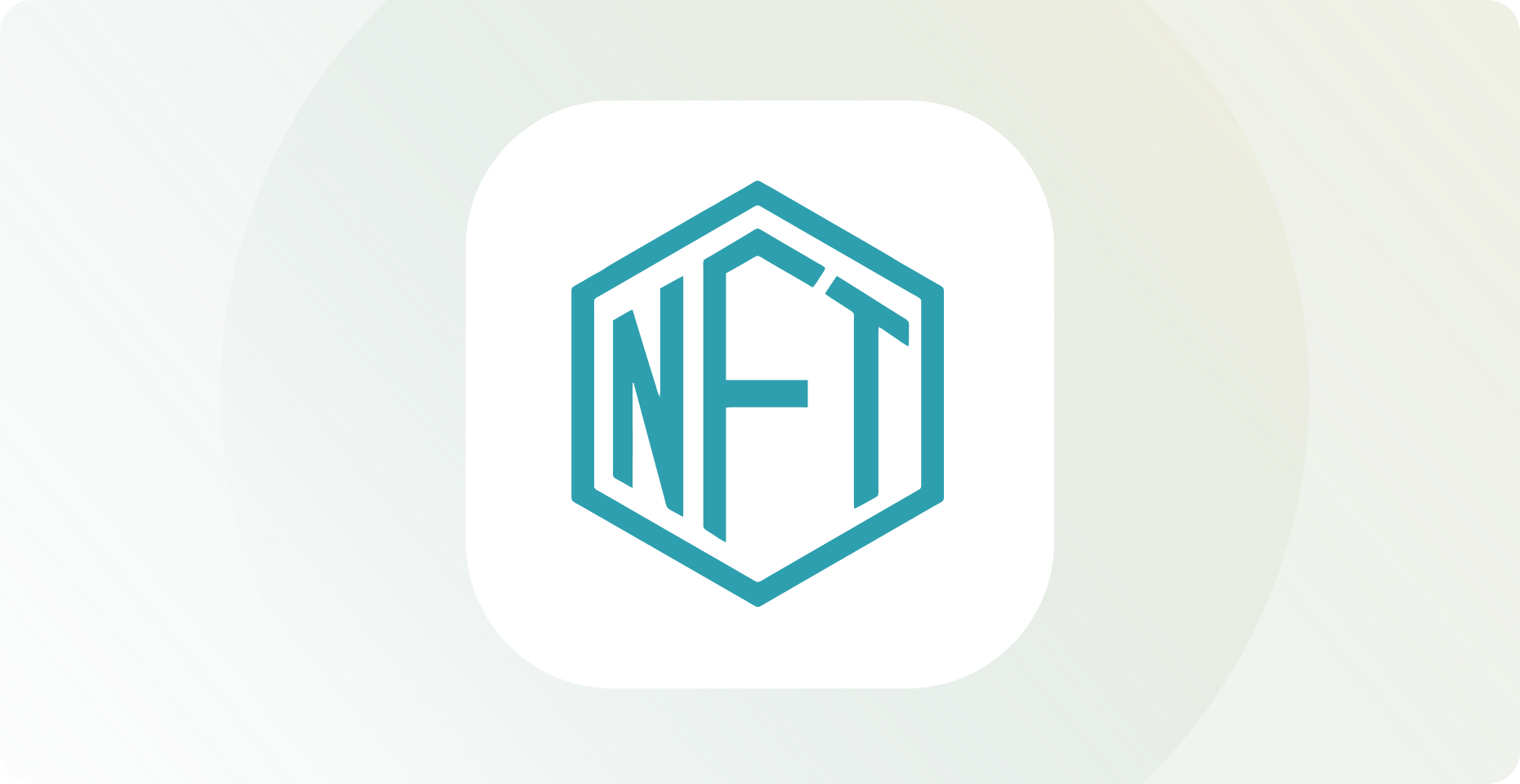 NFT badge in a squircle 