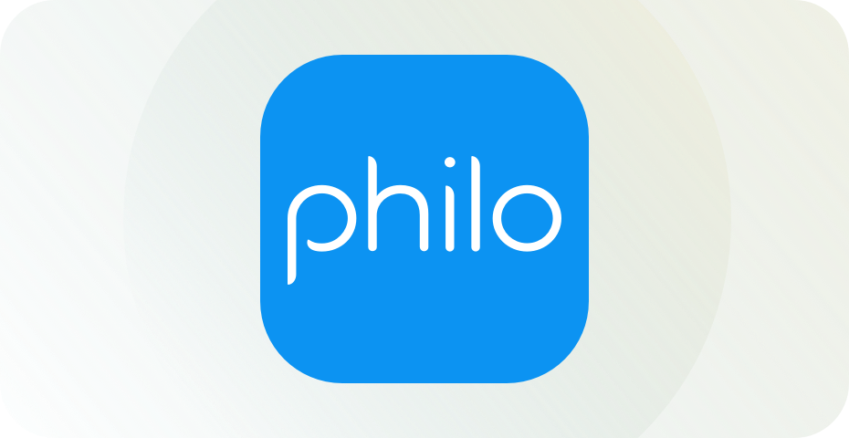 Philo TV-Logo.